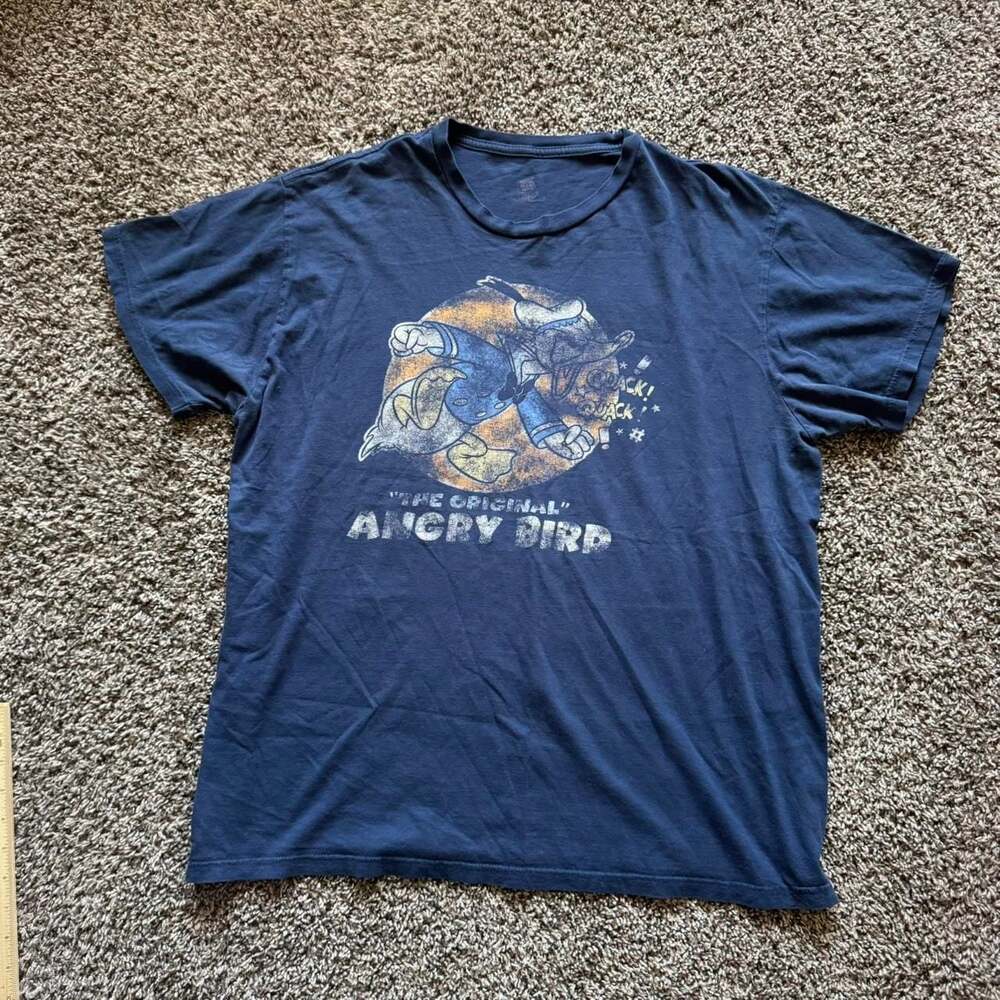 Hanes Disney Donald Duck The Original Angry Bird Graphic Tee